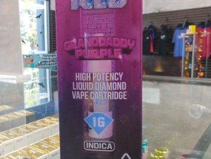 ICED Granddaddy Purple 1g Diamond Cartridge