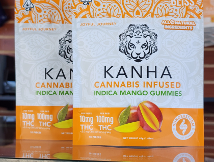 Kanha Mango Gummies 100mg THC