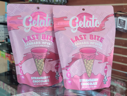 Gelato Last Bite Strawberry Chocolate 100mg Edibles