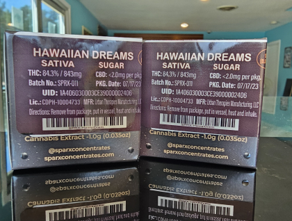 Sparx Hawaiian Dreams 1g Sugar Concentrate