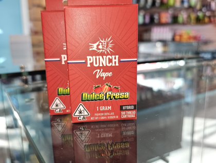 Punch Dulce Fresa 1g Dist, Cartridge