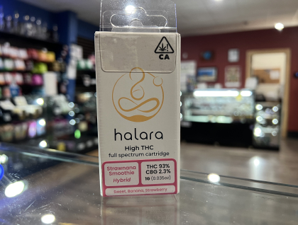 Halara Strawnana Smoothie 1g Cartridge