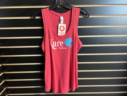 Kure Red Frost Racerback Women's Tank -- Medium