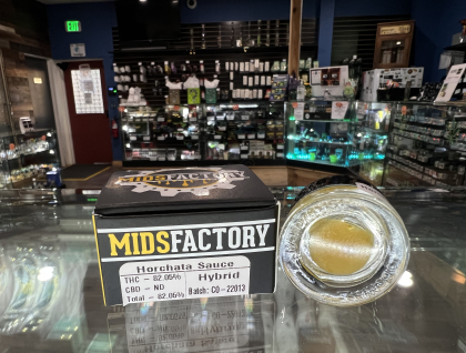 Midsfactory Horchata Cured Resin Sauce 1g Concentrate