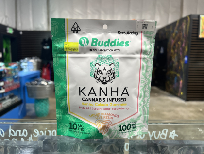 Kanha Nano Buddies Live resin Kanha Colada 100mg THC Gummies (Promo)