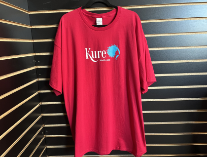 Kure Deep Red T-Shirt -- 3XL