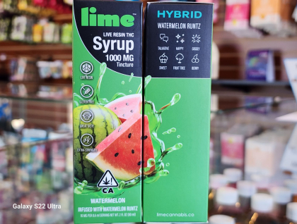 Lime Watermelon Syrup 1000mg Tincture