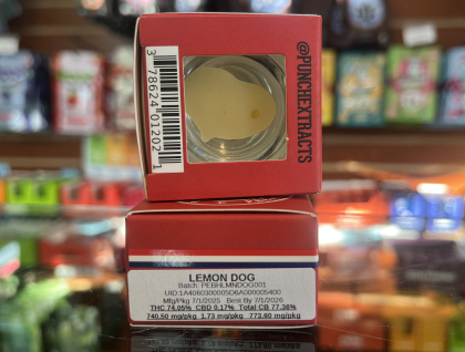 Punch Lemon Dog 1g BHO Badder