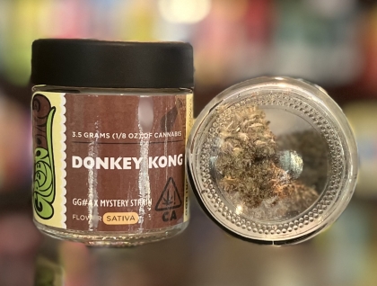 Greenline Donkey Kong 3.5g Flower