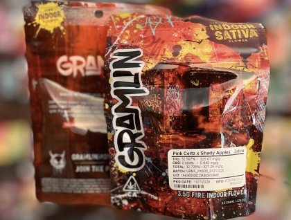 Gramlin Pink Certs x Shady Apples 3.5g Indoor Flower