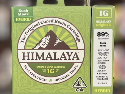 Himalaya Kush Mints 1g Cartridge