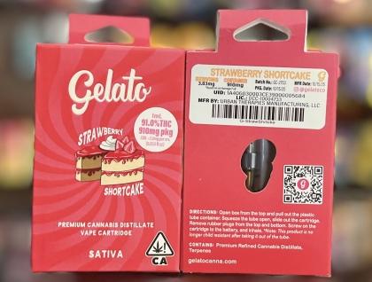 Gelato Strawberry Shortcake 1g Cartridge