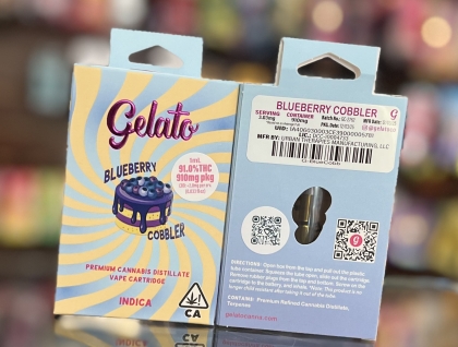 Gelato Blueberry Cobbler 1g Cartridge