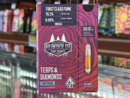 Humboldt Terp Council First Class Funk 1g Live Resin Cartridge