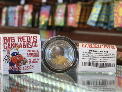 Big Red's Pressure Pie 1g BHO Sugar Badder