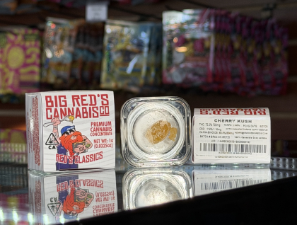 Big Red's Cherry Kush 1g BHO Sugar