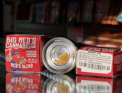 Big Red's Candy Pie 1g BHO Sugar Badder