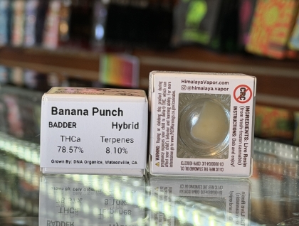Himalaya Banana Punch 1g Live Resin Badder