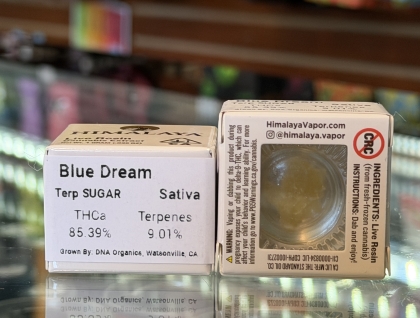 Himalaya Blue Dream 1g Live Resin Sugar