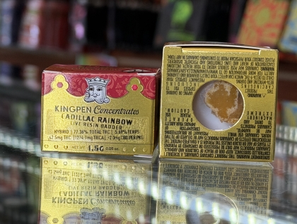 Kingpen Cadillac Rainbow 1.5g Live Resin Badder