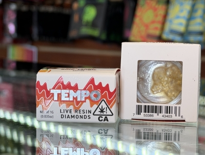 Tempo Sour Tangie 1g Live Resin Diamonds