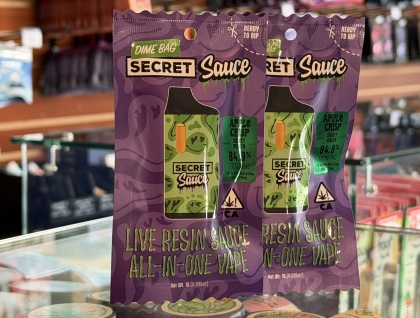 Dime Bag Apple Crisp 1g Live Resin All in One