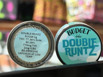 Budget Dabs Double Runtz 1g Concentrate