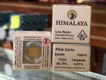 Himalaya Pink Certz 1g Badder