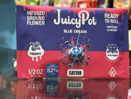 Juicy Pot Blue Dream 14g Infused Ready to Roll Flower