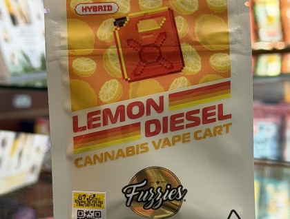 Fuzzies Lemon Diesel 1g Cartridge