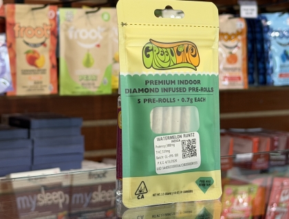 Greenline Watermelon R .7g Infused Preroll 5pk