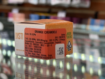 Micro Greenz Disti: Orange Creamsicle