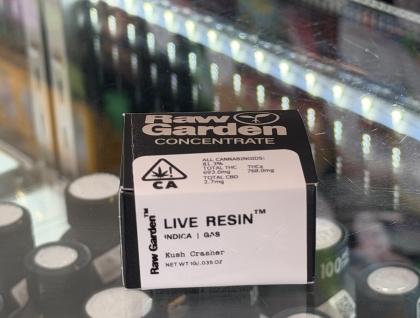 Raw Garden Kush: Kush Crasher