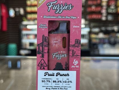 Fuzzies Fruit Punch 1g All-In-One Cartridge