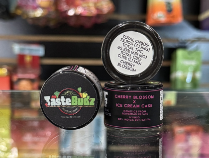 Taste Budz Cherry Blossom Cake 1g Live Rosin