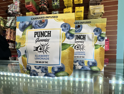 Punch Blueberry Lemonade 100mg Edibles
