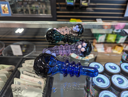 Pink/Purple & Black Ring Neck