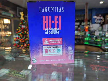 Lagunitas Hi-Fi Hoppy Chill 40mg THC 4-Pack Sparkling Drink