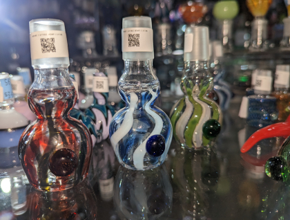 Silver Fumed Bowl 19mm