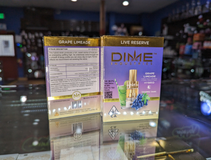 Dime Industries Grape Limeade 1g Live Reserve Cartridge Tank