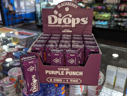 Drops CBD 2:1 Purple Punch Blackberry 20pc Gummies