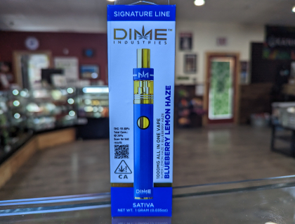 Dime Industries Blueberry Lemon Haze 1g Disposable Cartridge