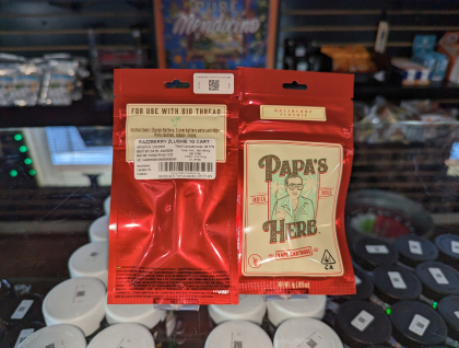 Papa's Herb Razzberry Zlushie 1g Cartridge