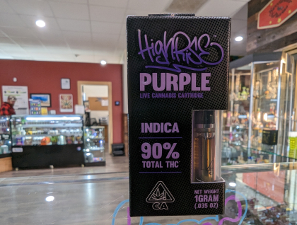 High Rise Purple 1g Cartridge
