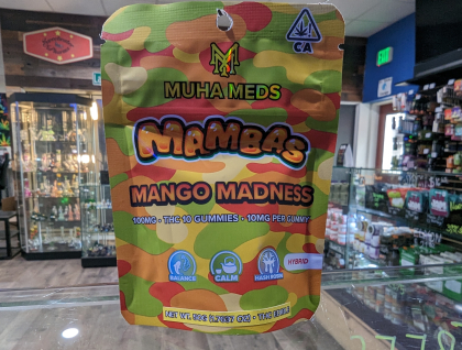 Muha Meds Mambas Mango Madness 100mg Gummies