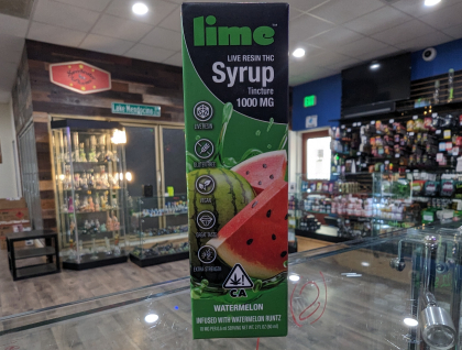 Lime Watermelon Live Resin Syrup 1000mg Tincture