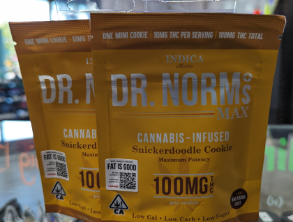 Dr. Norm's MAX 100mg Snickerdoodle Cookie