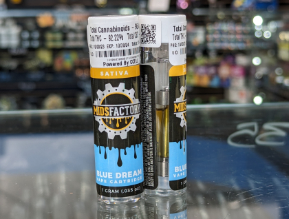 Midsfactory Blue Dream 1g Cartridge