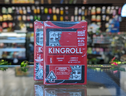 Kingroll Jr. Sour Diesel x Lemoncello 0.75g Infused Preroll 4-Pack