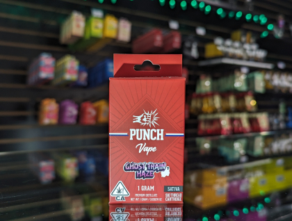Punch Ghost Train Haze 1g Dist. Cartridge